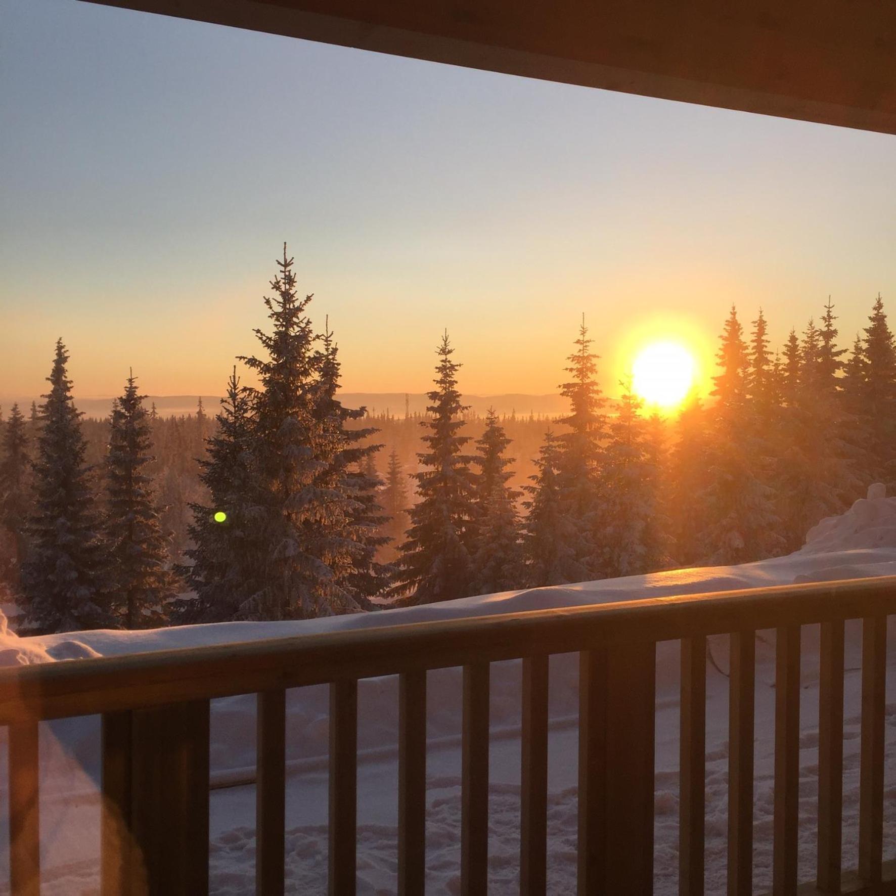 Sjusjoen Hytteutleie As Buitenkant foto